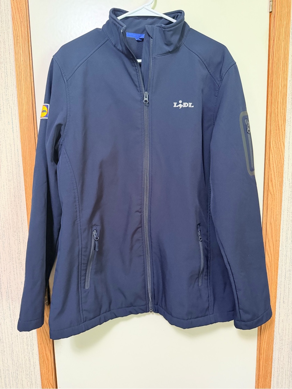 Men's Navy Softshell Performance Jacket
